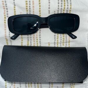 SHEIN Black Square Sunglasses